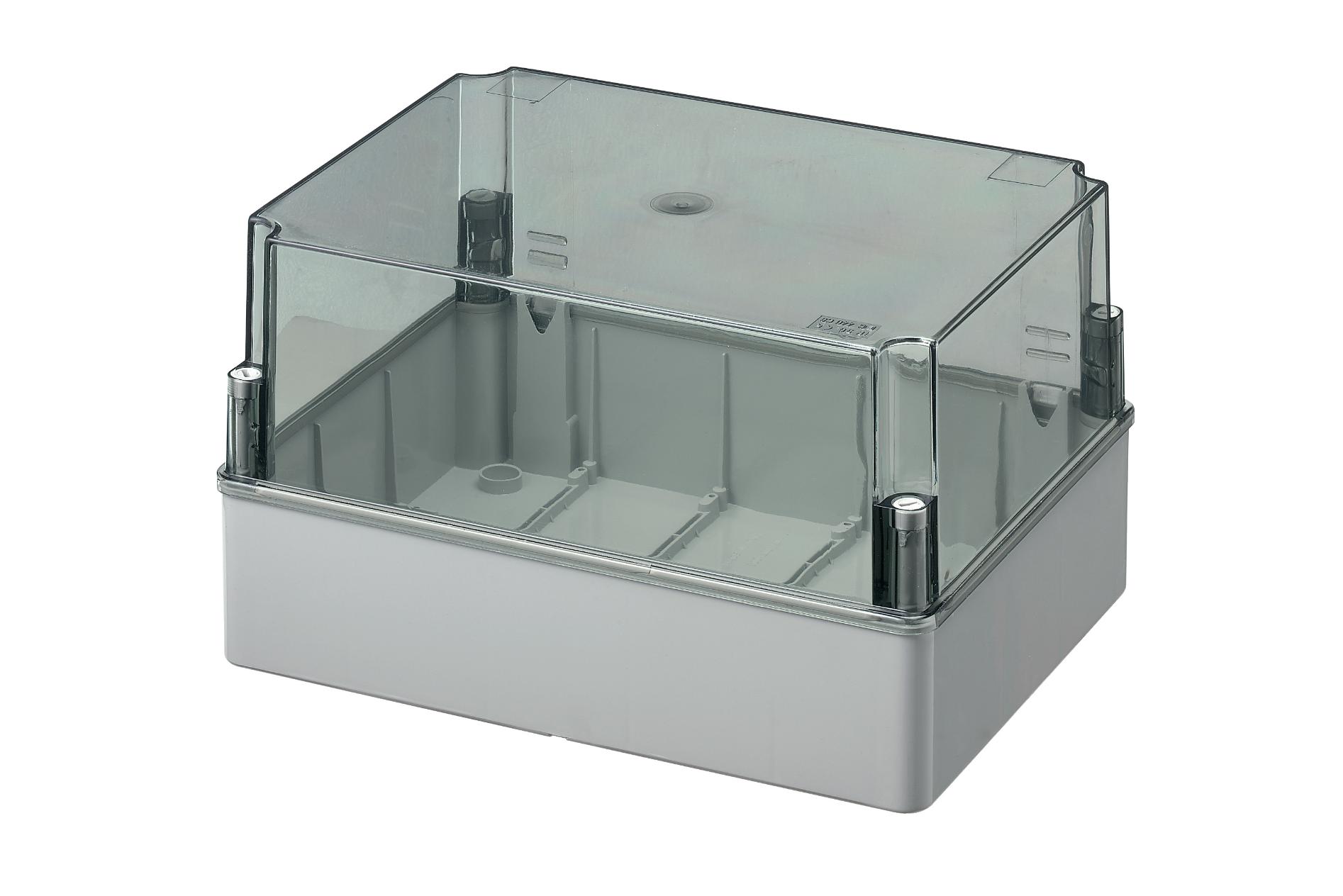 Smooth Sided Box-Hi Transparent Lid  300Wx220Hx180D IP56 (4)