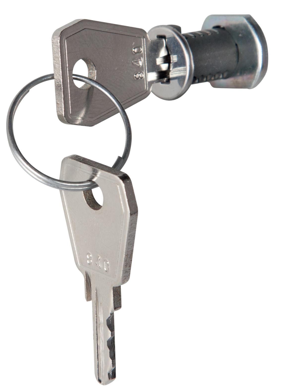 Cylinder Safety Lock for Wall Mounted Enclosures