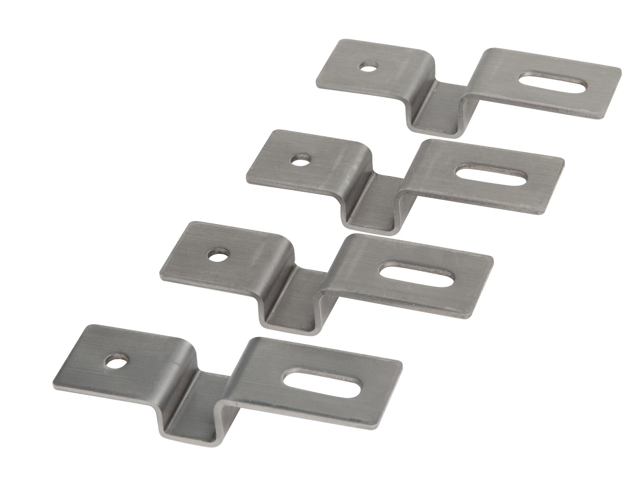 Stainless Steel Fixing Brackets (4 pieces per kit)