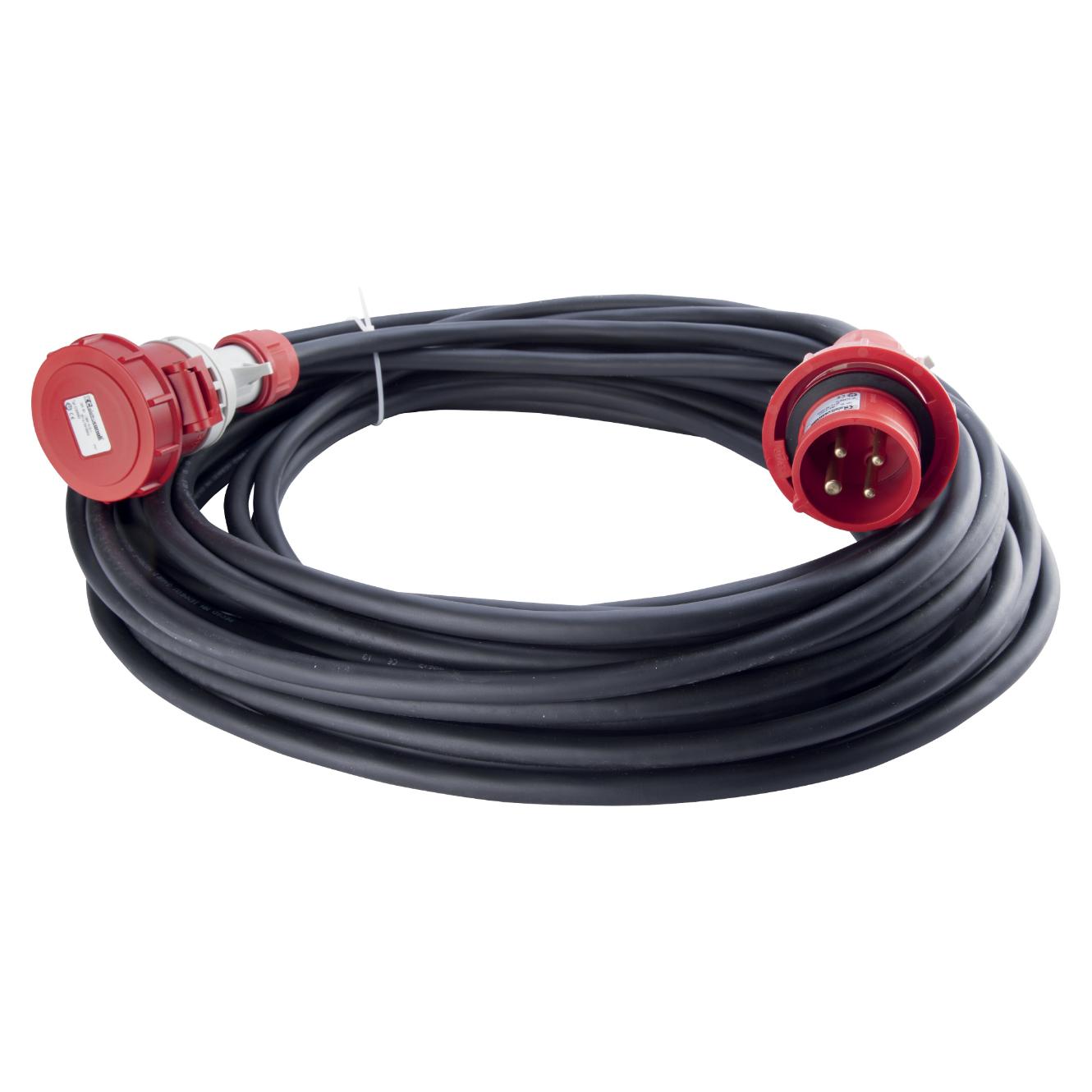 Elettrocanali  Industrial extension cordset IP67 16A 2P+E 10mtr