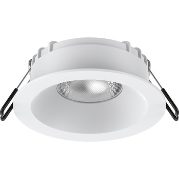 Ace Downlight 8w Fixed 3000/4000k CRI90 50 Deg 800-860lm Triac Dim White