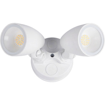 Sentinel Twin Spot 20w 3CCT CRI80 IP65 Double Insulated Plastic White