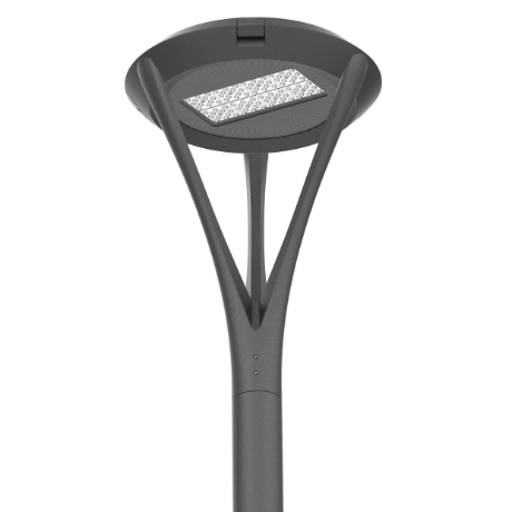 60W Citta LED Urban Area Light 4000K Type lll Optics Finish: Anthracite Grey