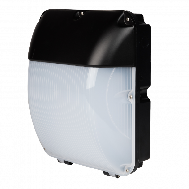 LED Wall Pack 30w 3CCT 3/4/5000k 3000lm CRI80 IK08 IP65 Black