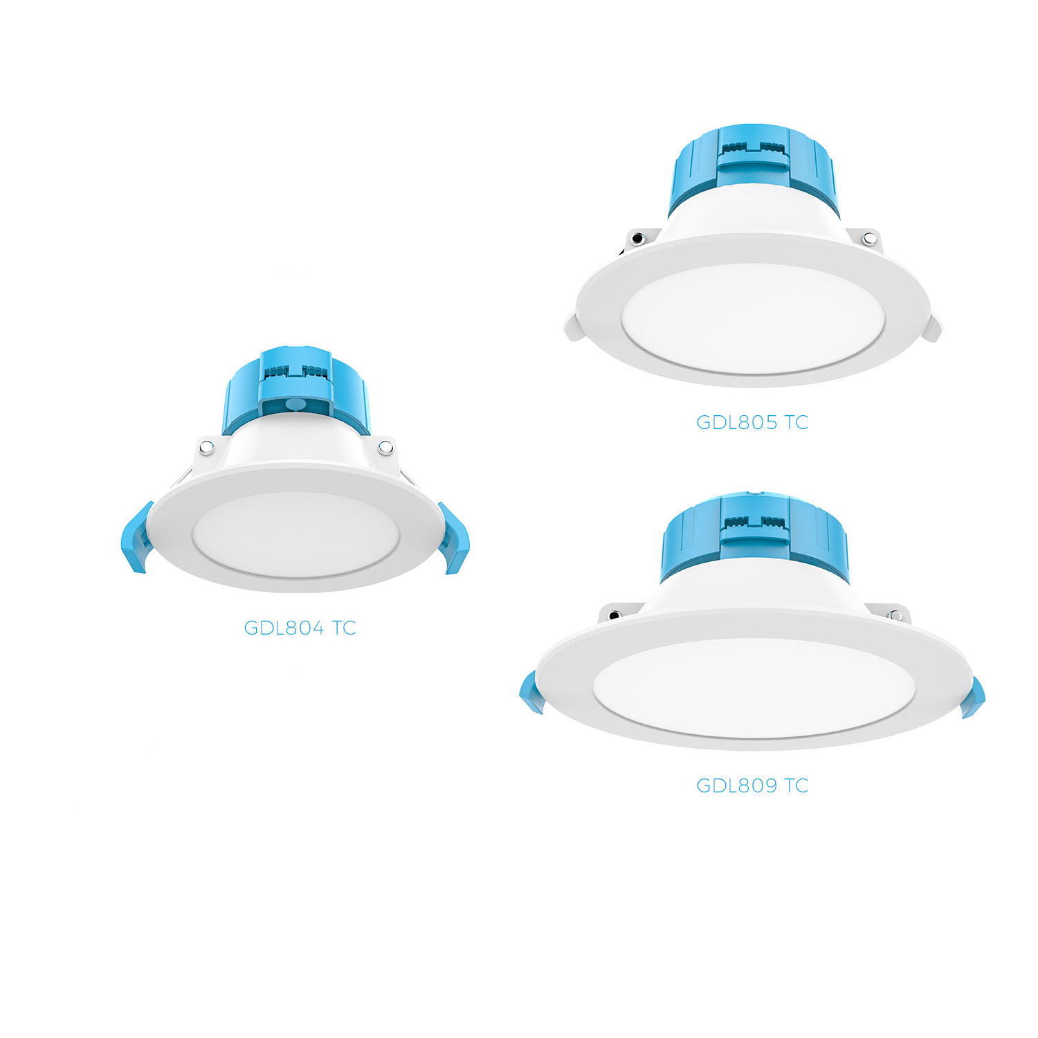 MARS RECESSED LED DOWNLIGHT WHITE 14W, 3000/4000/5700K, IP44, DIMMABLE