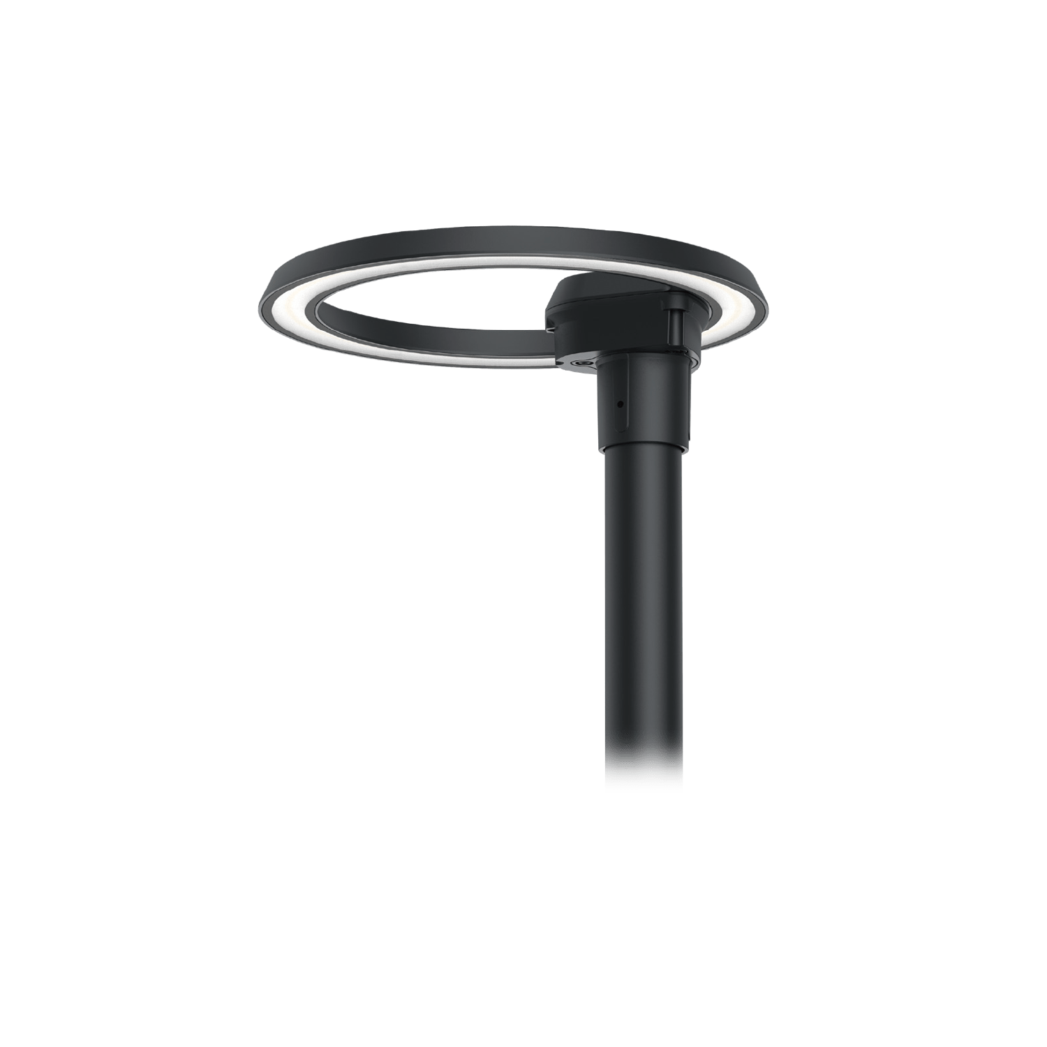 Halo Park Light LED Post Top 40w Selectable 3CCT IP66 Black - Head Only