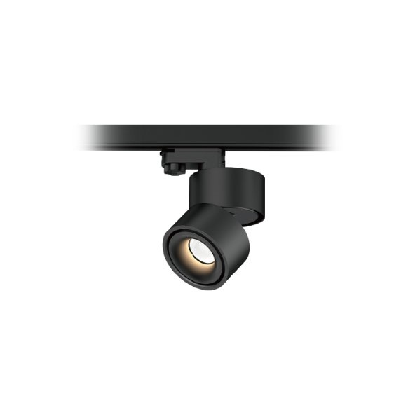 Unitrck III Track Light 10w Single Circuit Spot 3CCT Adjustable IP20 Black
