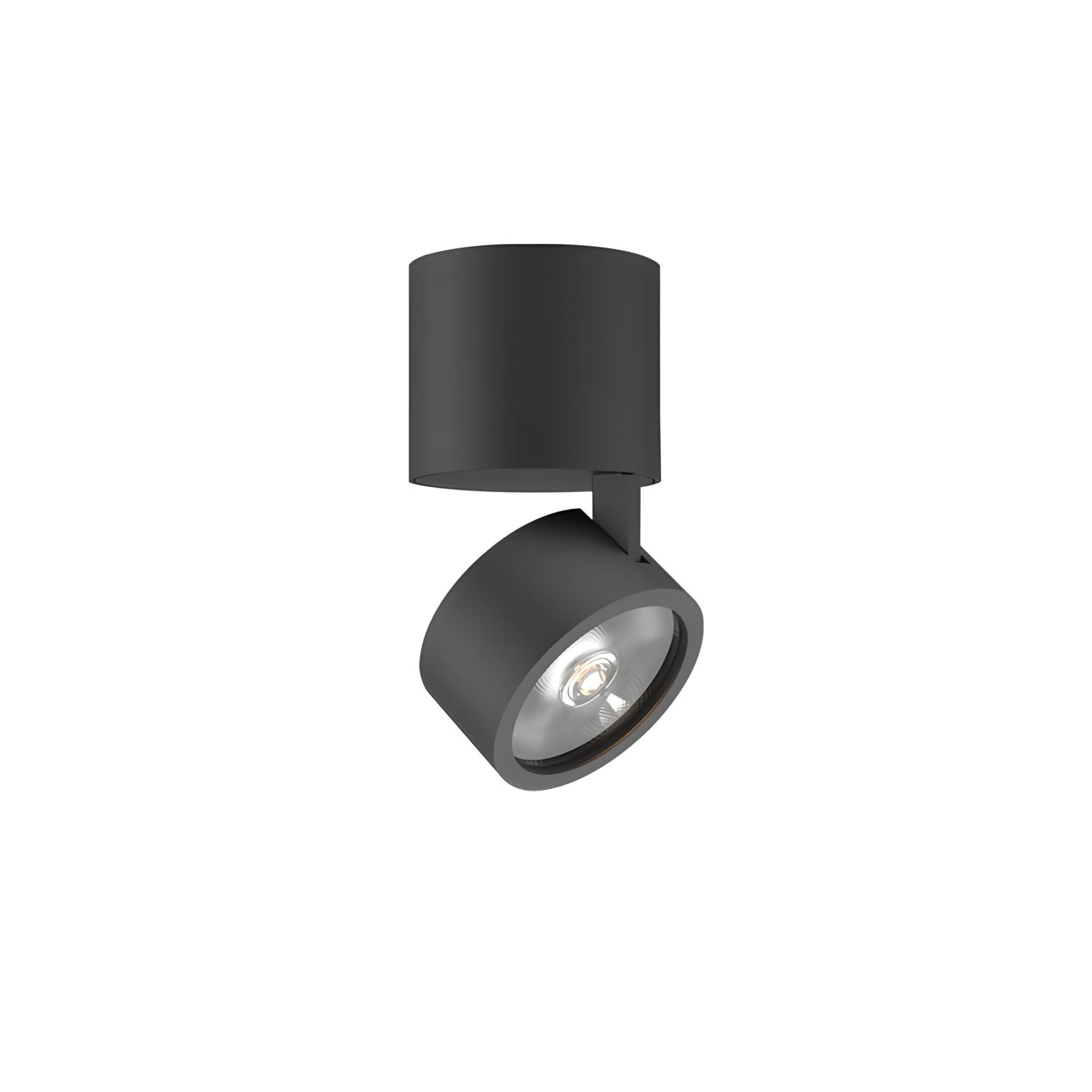 Vibes Surface Mounted Spot Light 12w 3000k CRI90 36deg IP20 Dimmable - Black