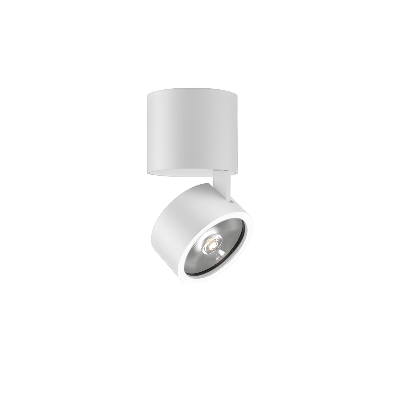 Vibes Surface Mounted Spot Light 12w 3000k CRI90 36deg IP20 Dimmable - White