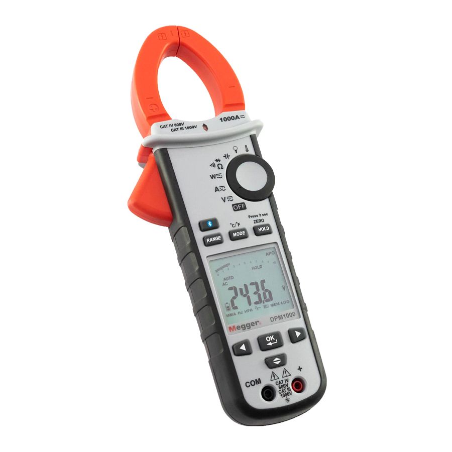 Power Clamp Meter True RMS 1000v 1000A AC/DC
