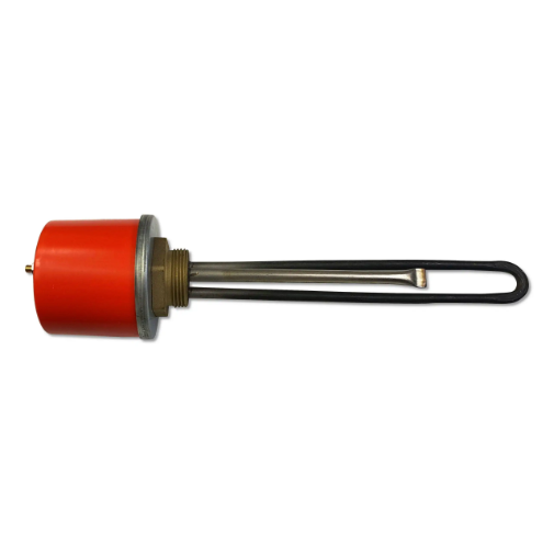 3000W Nickel Plated HWC Element With 7' Thermostat & Pocket