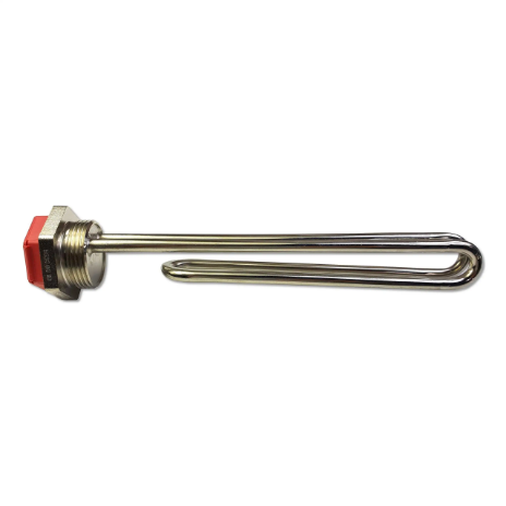 NICKEL PLTD, COPPER WTR HTR ELEMENT 280MM PENETR, SGLE BLADE, SGLE HEAT