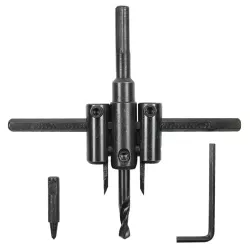 Adjustable Circle Hole Cutter 30-120mm 4pc