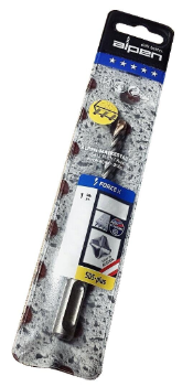 Alpen Series 805 Force X SDS 4 Flute Masonary Drill in Plastic Wallet L=110/050, Ø 5.0
