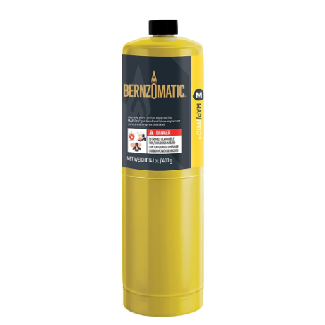 MG9 Gas Cylinder MAP-Pro Tall Boy 400g (14.1oz)