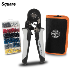 Ratchet Crimper Square Ferrule incl. 1200pc Terminal Set (0.5 - 6mm)