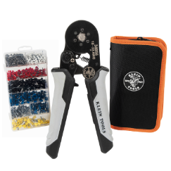 Ratchet Crimper Hex Ferrule incl. 1200pc Terminal Set (0.5 - 6mm)