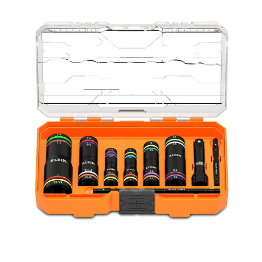 Quad-24 Flip Impact Socket Set, Heavy Duty SAE + MET - Large