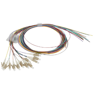 FIBRE PIGTAIL LC 50/125MU OM4 M-MODE 1M (KIT OF 12)