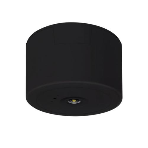 LED Satellite D50 Surface Mount Galaxy Integrated Non-Maintained IP20 Black