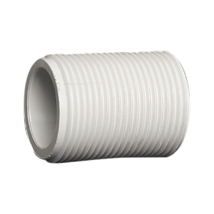 Screwed Nipple 20mm Grey