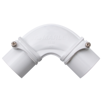 Inspection Elbow 25mm Grey