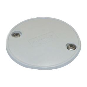 Conduit Box Lid 75mm Grey uPVC