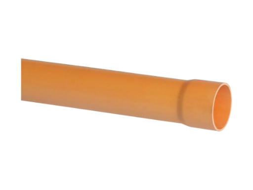 HD Power Duct 100DN x 6m PVC Salmon