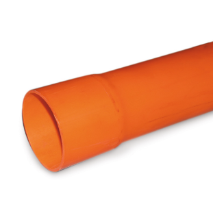MD Power Duct 150DN x 6m PVC Orange