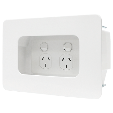 RECESSED POWER POINT MOUNTING BOX