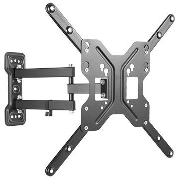Tv Tilt & Swivel Dual Arm Wall Mount 23-55"