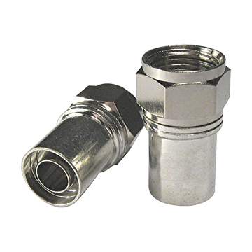 CONNECTOR RG6 WRO 'F' TYPE (ALLOY) SKY APPROVED