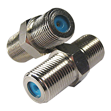 ADAPTOR 'F' FEMALE TO 'F' FEMALE 3GHZ