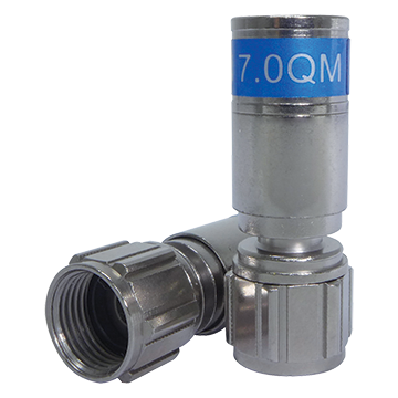 RG6 QUAD SHEILD UNIVERSAL CONNECTOR