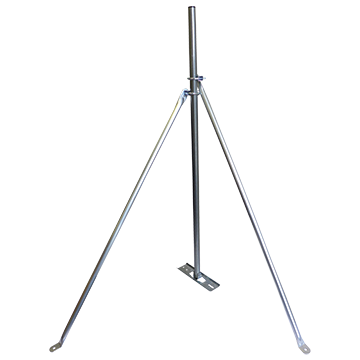 SWIVEL MOUNT 1.0 M C/W 1.0 M ALLOY STAYS & FOOT