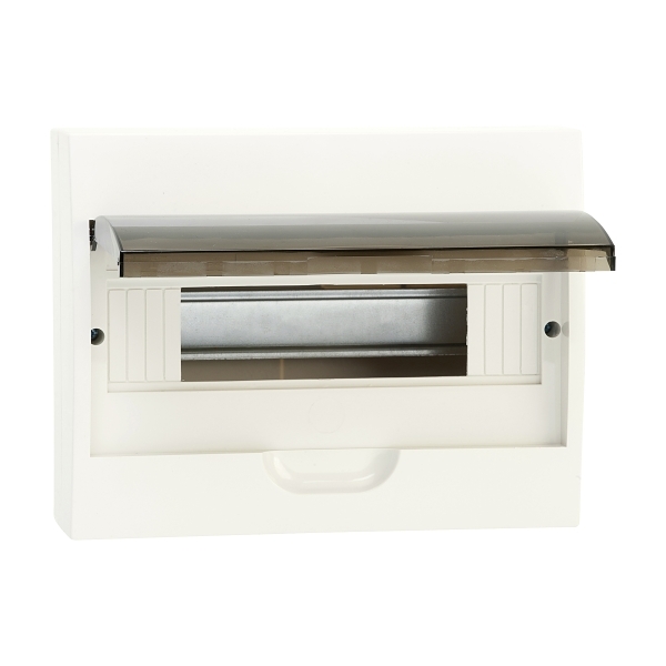 LOADCENTRE 12 WAY DIN SURFACE WHITE DOOR