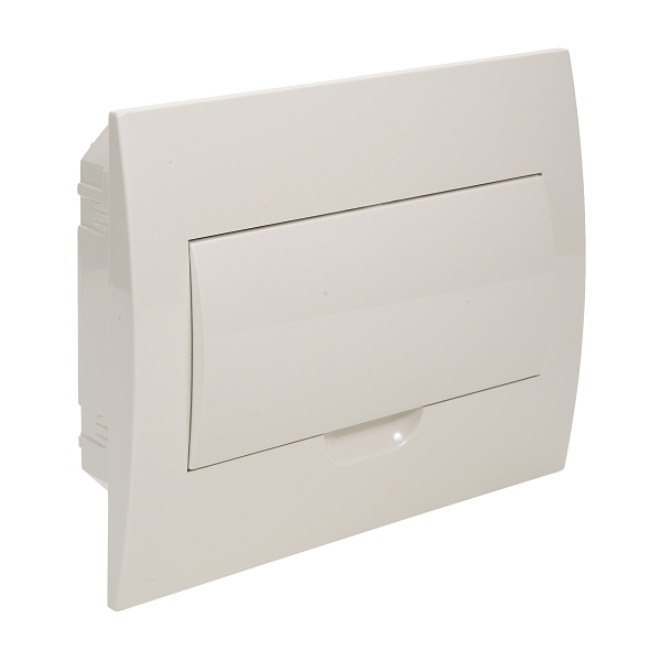 LOADCENTRE 18 WAY DIN FLUSH WHITE DOOR