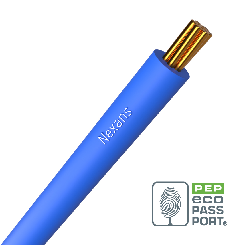 6mm Conduit Wire Blue V75 (100M)