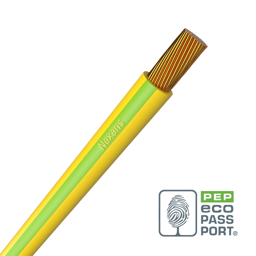 6mm Conduit Wire Green/Yellow V75 (500M)