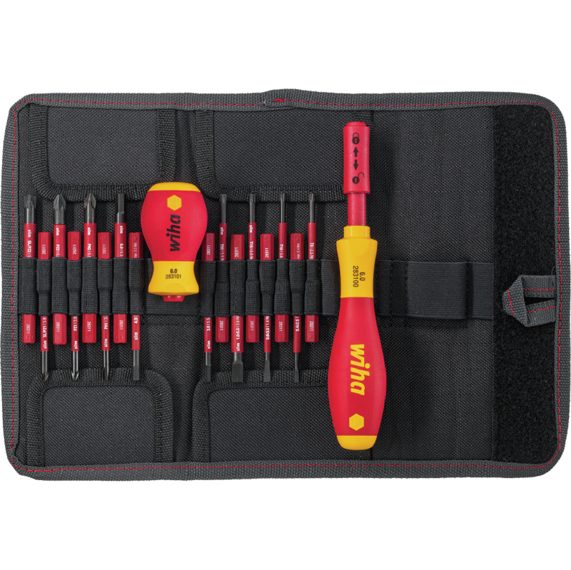 SlimVario VDE Plug-in System Set, 18-Pieces in Tool Roll