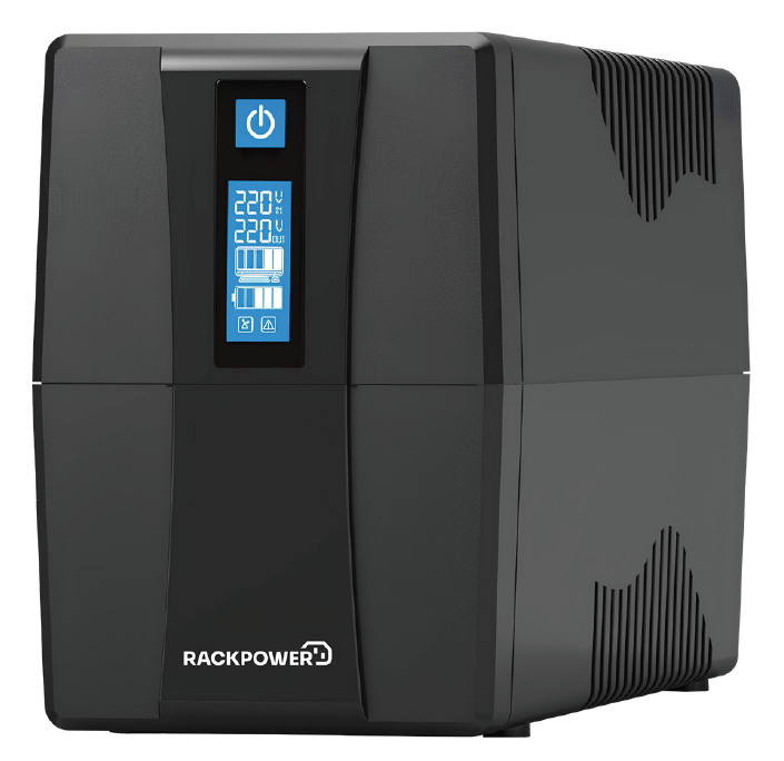 UPS Line Interactive 600vA 360w AVR w. Surge Protection, LCD Display, NZ 3Pin Outlets (2) + USB Comms