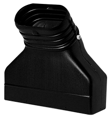 Simx Floor Boots Poly 350 x 150mm 200mm dia