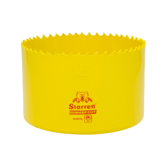 Holesaw Bi-Metal Deep Cut Dual Pitch 89mm