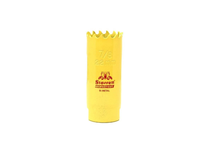 Holesaw Bi-Metal Fast Cut Constant Pitch 22mm