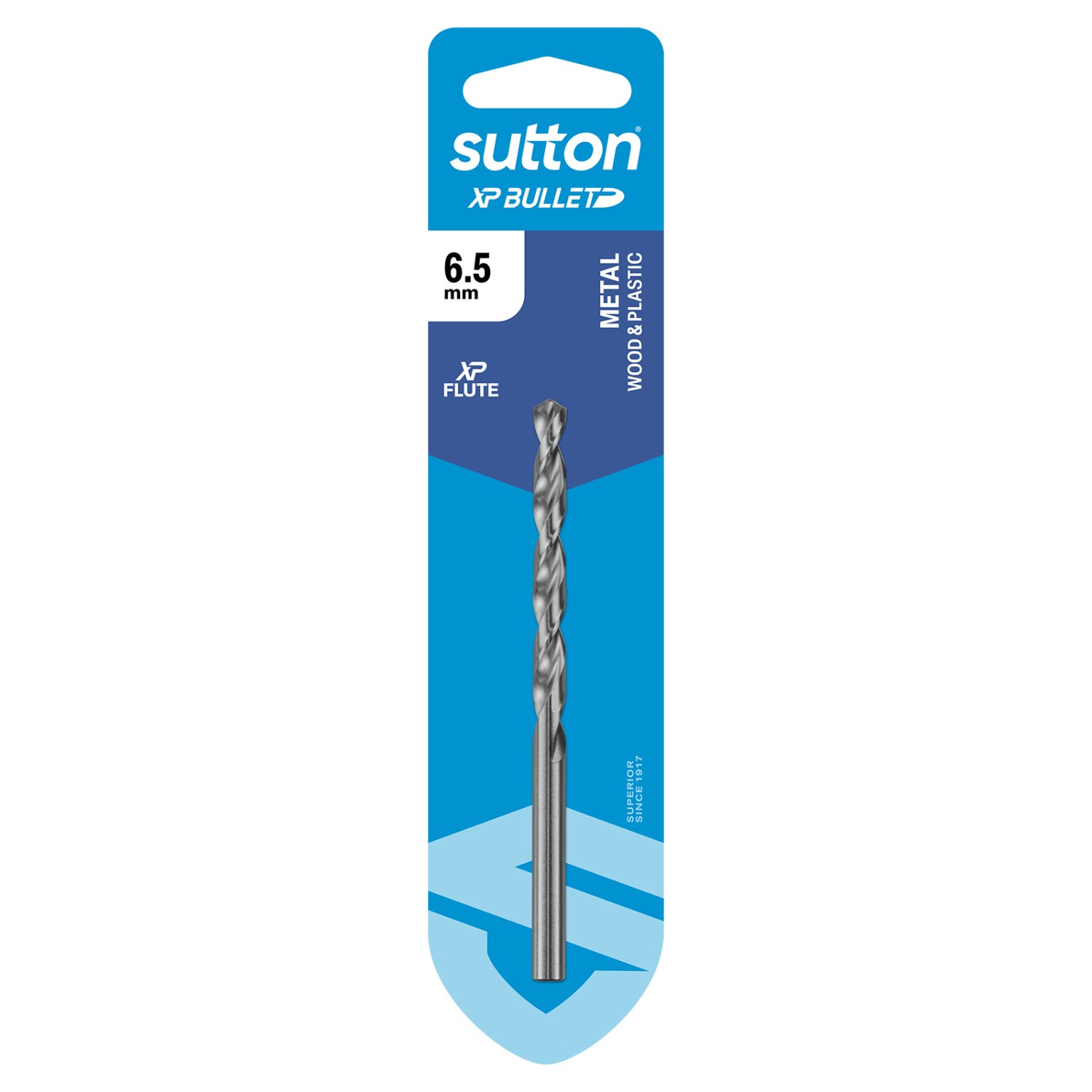 XP Bullet Jobber Drill, D220, HSS, 6.5mm (carded)