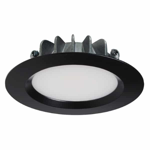 12.4W LED recessed downlight, IC-F, IC dimming driver, 110, 2700k,CRI90, black