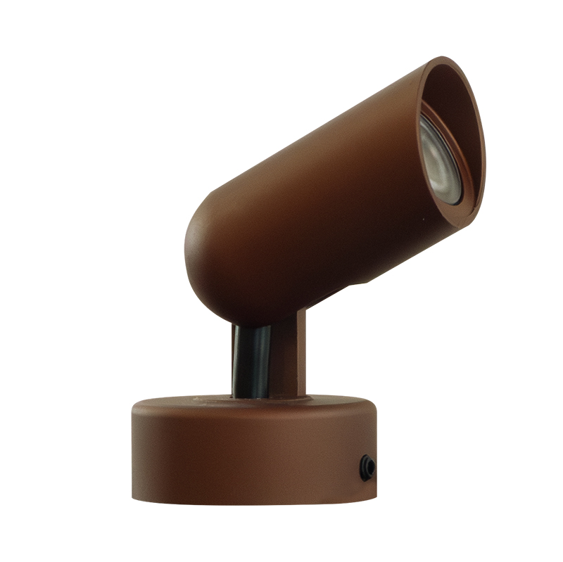 Mini Spot Surface-Mount 2.2w Red LED 25 Deg IP67 Anodised Matt Bronze