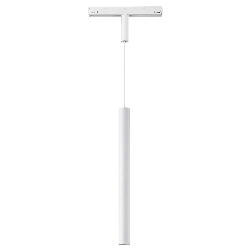 48vDC Track Pendant 7w 3000k 26mm Textured White