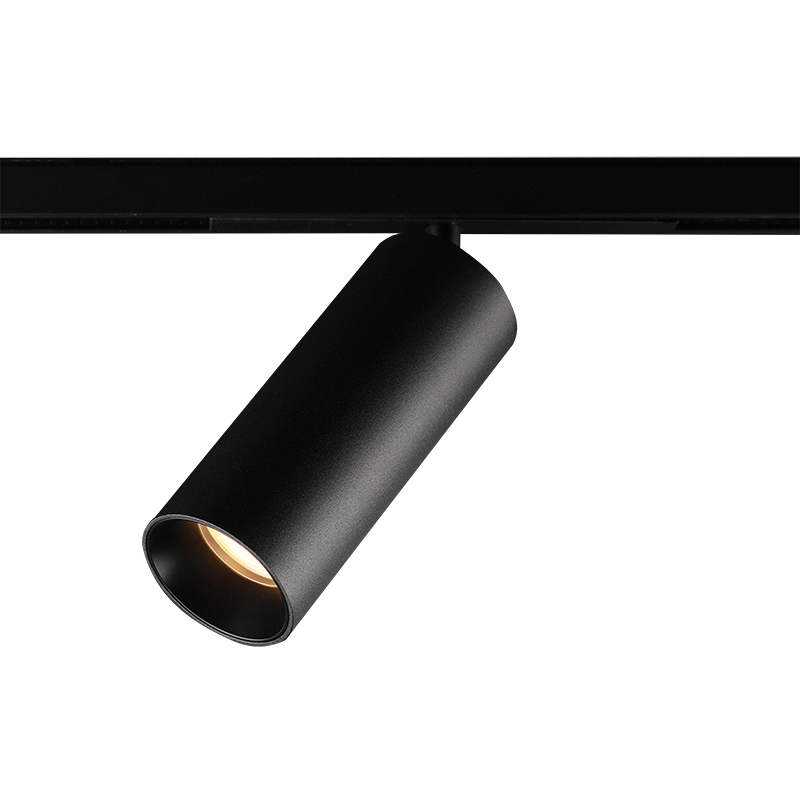 48vDC Track Spot 10w 4000k 50mm 36 Deg Textured Black