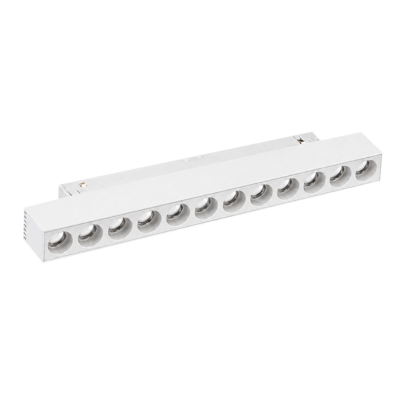 48vDC Track Linear 15w 2700k 220mm 36 Deg Textured White
